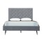 Manhattan Comfort Crosby Queen-Size Bed in Grey BD009-QN-GY - alternate 4
